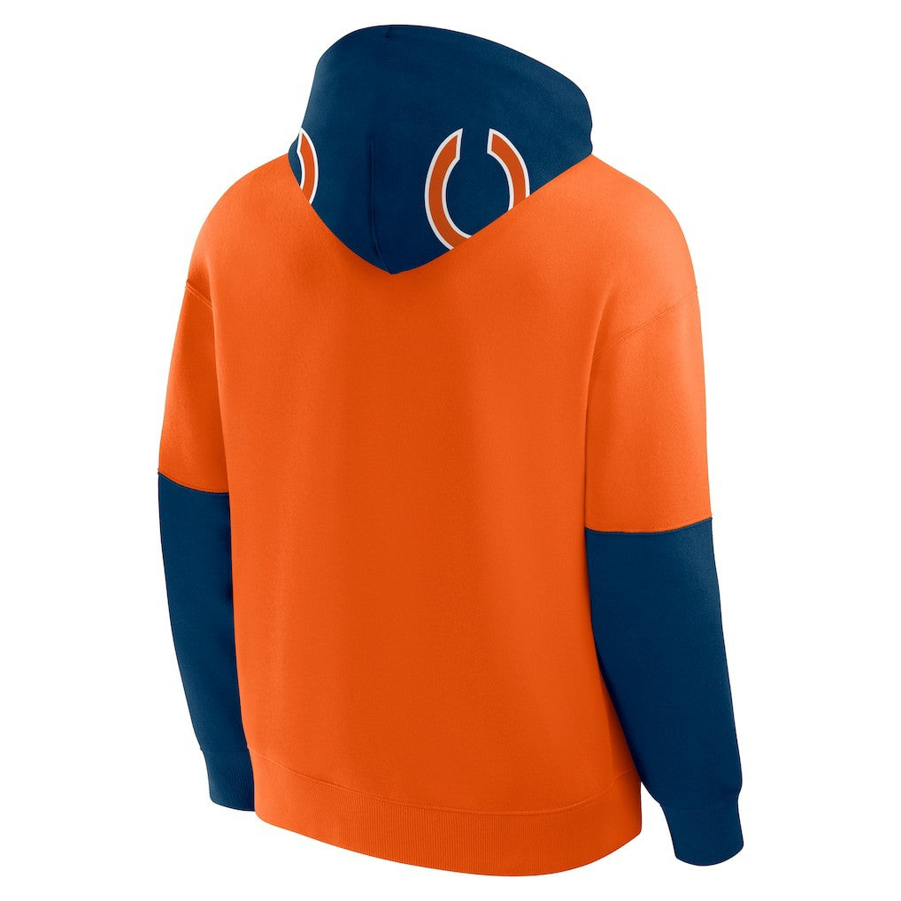 Chicago Bears Helmet Pullover Hoodie - Orange discount