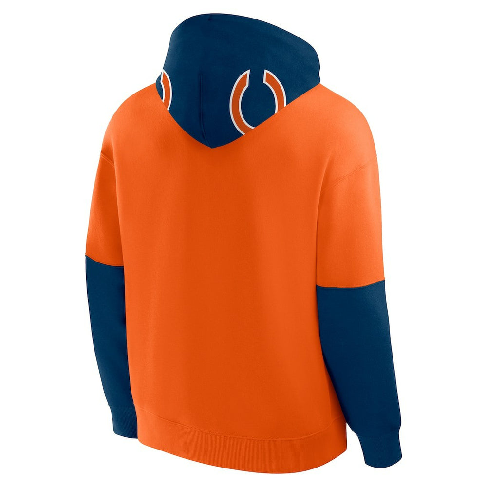 Chicago Bears Helmet Pullover Hoodie - Orange discount