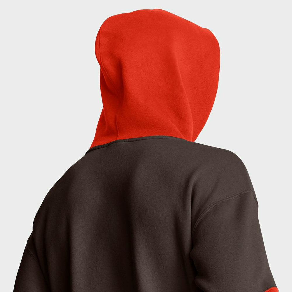 Cleveland Browns Helmet Pullover Hoodie - Brown sale