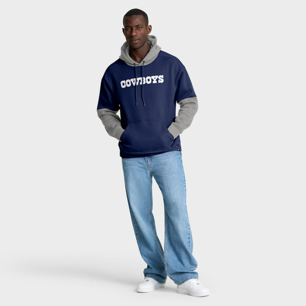 Dallas Cowboys Helmet Pullover Hoodie - Navy discount