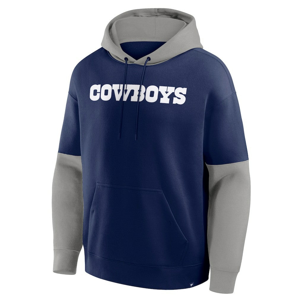 Dallas Cowboys Helmet Pullover Hoodie - Navy discount