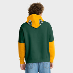 Green Bay Packers Helmet Pullover Hoodie - Green cheap
