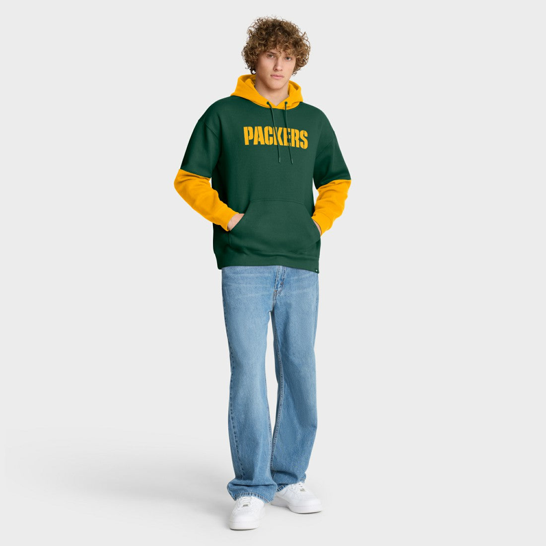 Green Bay Packers Helmet Pullover Hoodie - Green cheap