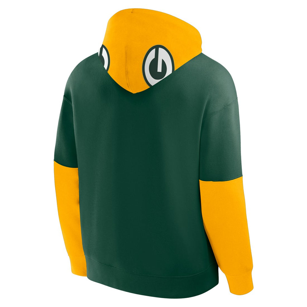 Green Bay Packers Helmet Pullover Hoodie - Green cheap