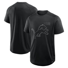 Detroit Lions Deceptive Juke T-Shirt - Black discount