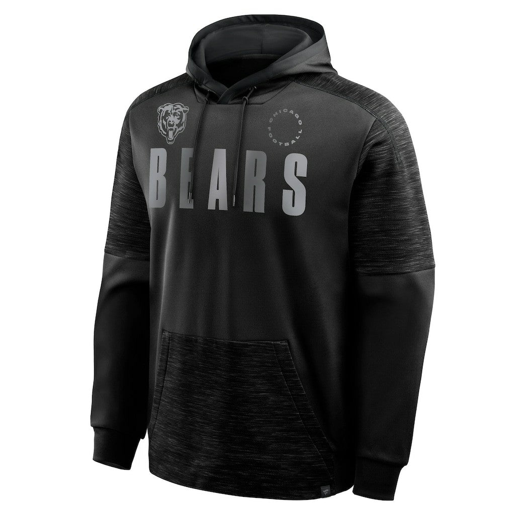 Chicago Bears Chip Shot Pullover Hoodie - Black discount