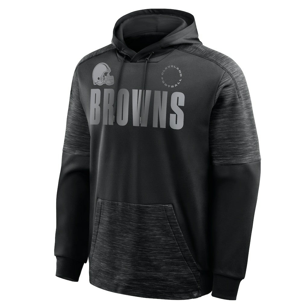 Cleveland Browns Chip Shot Pullover Hoodie - Black on sale