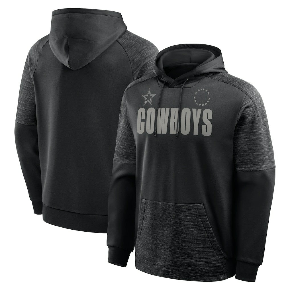 Dallas Cowboys Chip Shot Hoodie - Black discount