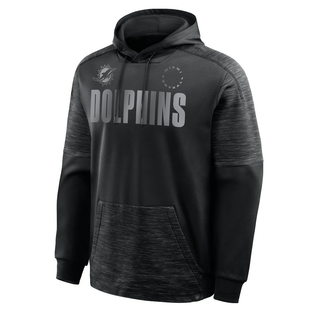 Miami Dolphins Chip Shot Pullover Hoodie - Black sale