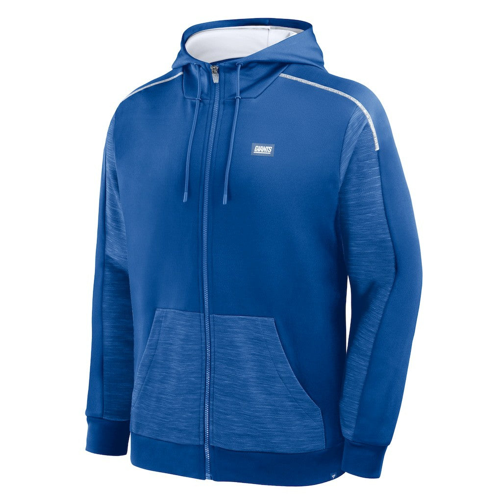 New York Giants Checkdown Pass Full-Zip Hoodie - Royal on sale
