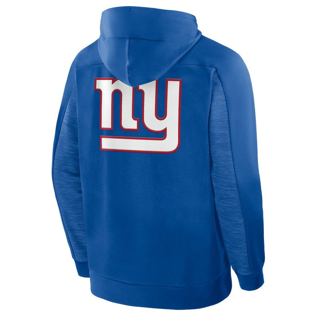 New York Giants Checkdown Pass Full-Zip Hoodie - Royal on sale