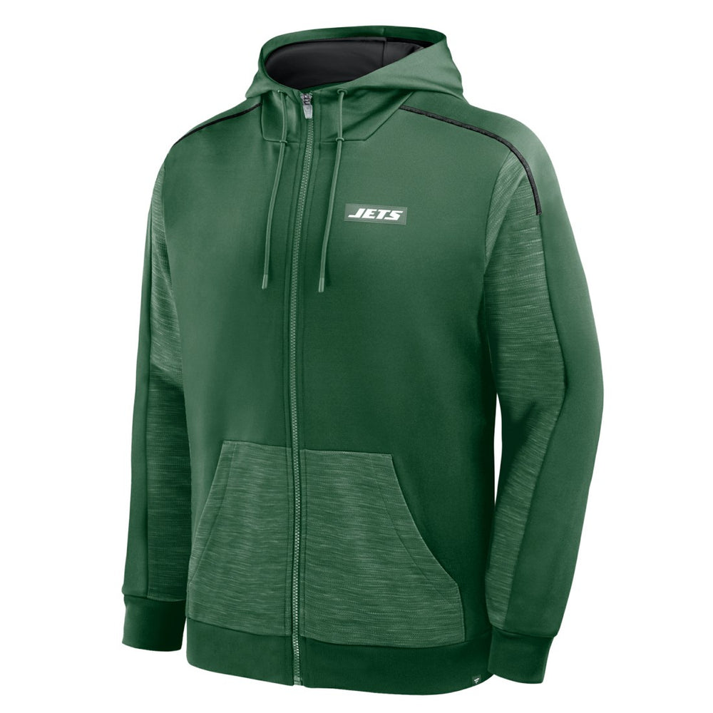 New York Jets Checkdown Pass Full-Zip Hoodie - Green outlet