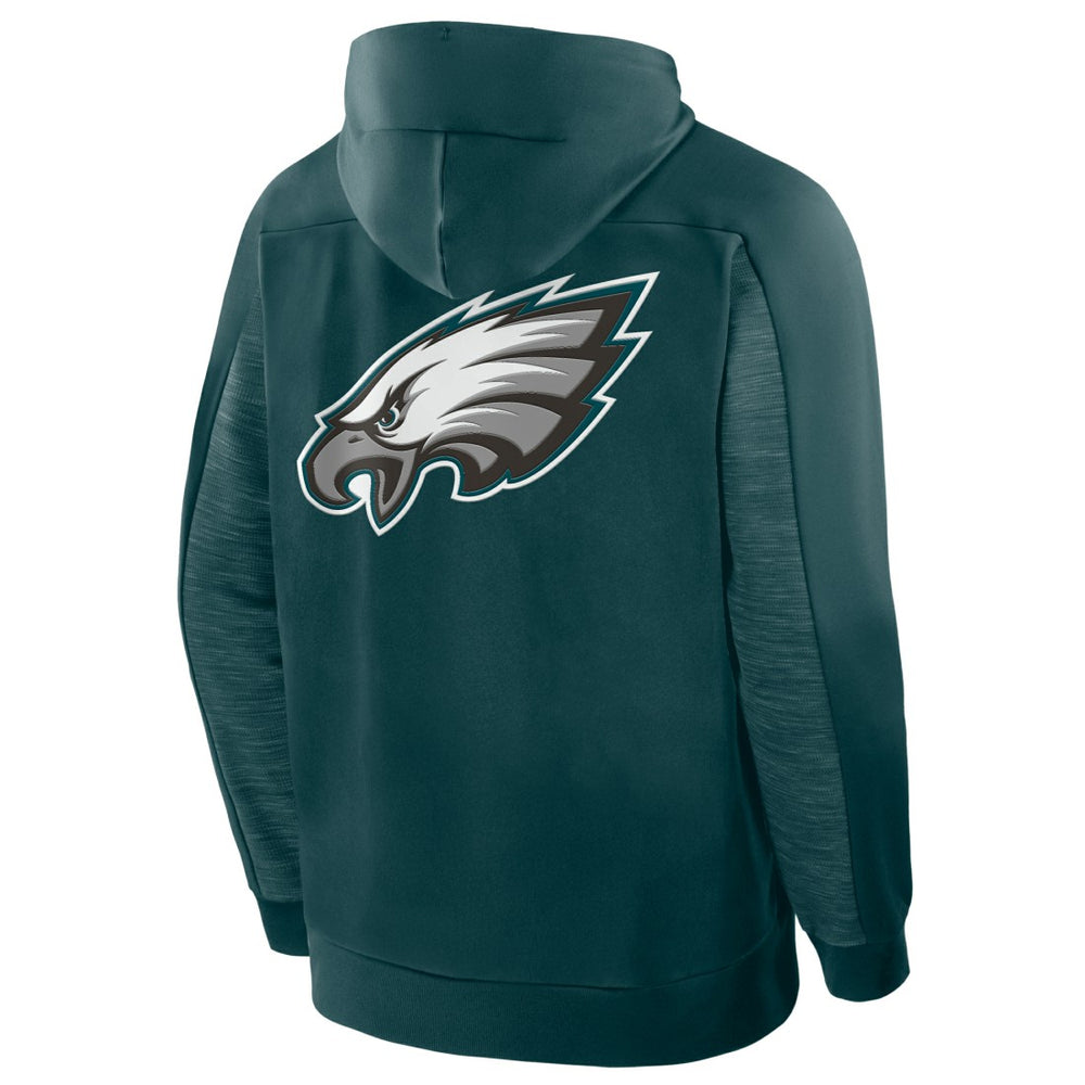 Philadelphia Eagles Checkdown Pass Full-Zip Hoodie - Midnight Green outlet