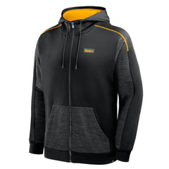 Pittsburgh Steelers Checkdown Pass Full-Zip Hoodie - Black sale