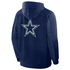 Dallas Cowboys Checkdown Pass Full-Zip Hoodie - Navy cheap