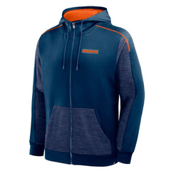 Chicago Bears Checkdown Pass Full-Zip Hoodie - Navy discount