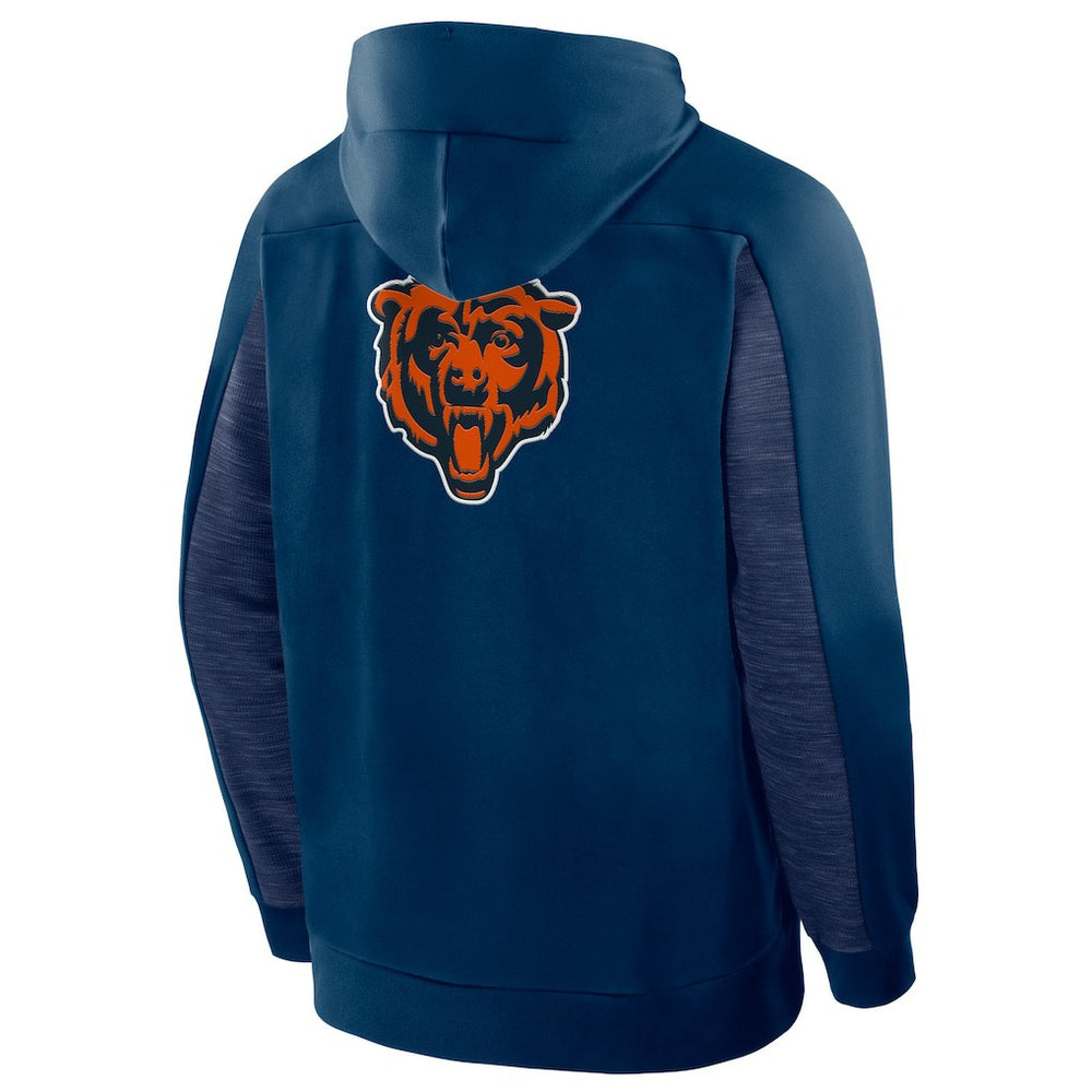 Chicago Bears Checkdown Pass Full-Zip Hoodie - Navy discount