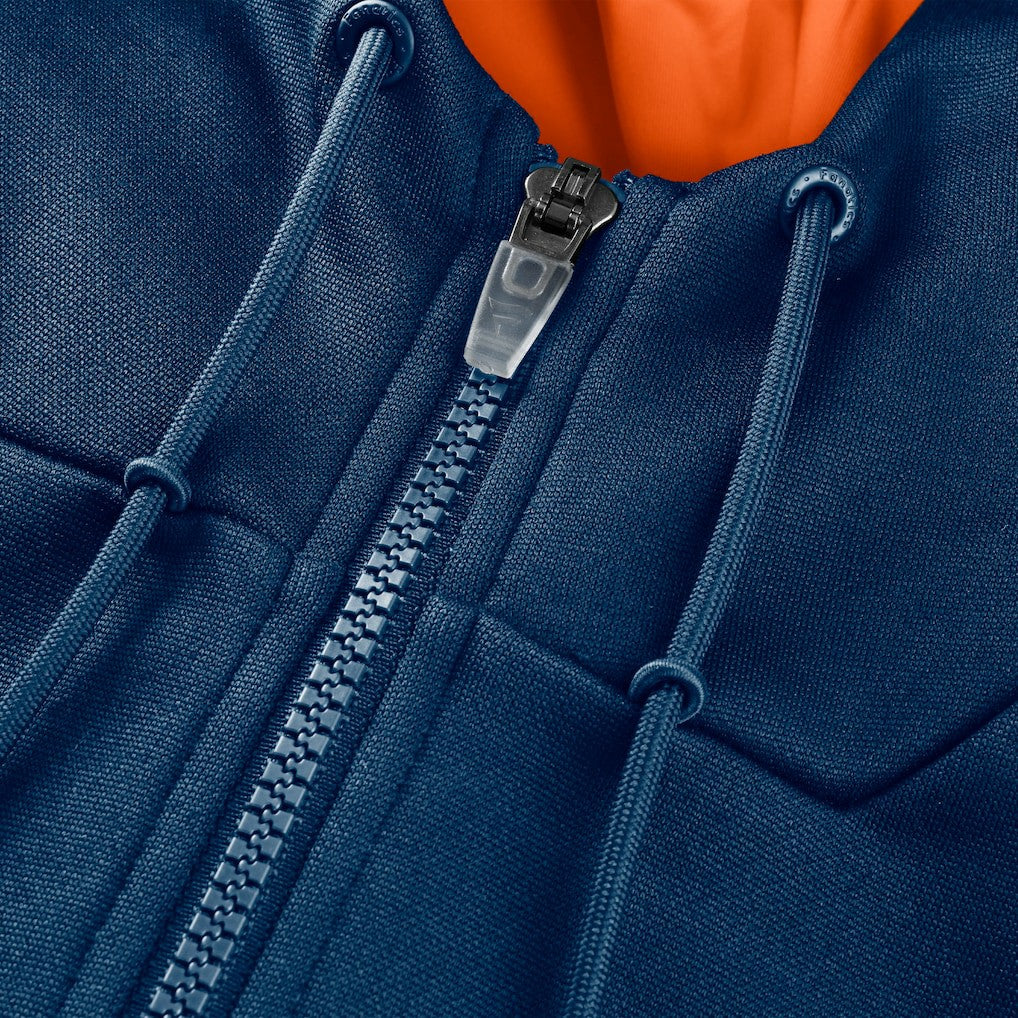 Chicago Bears Checkdown Pass Full-Zip Hoodie - Navy discount