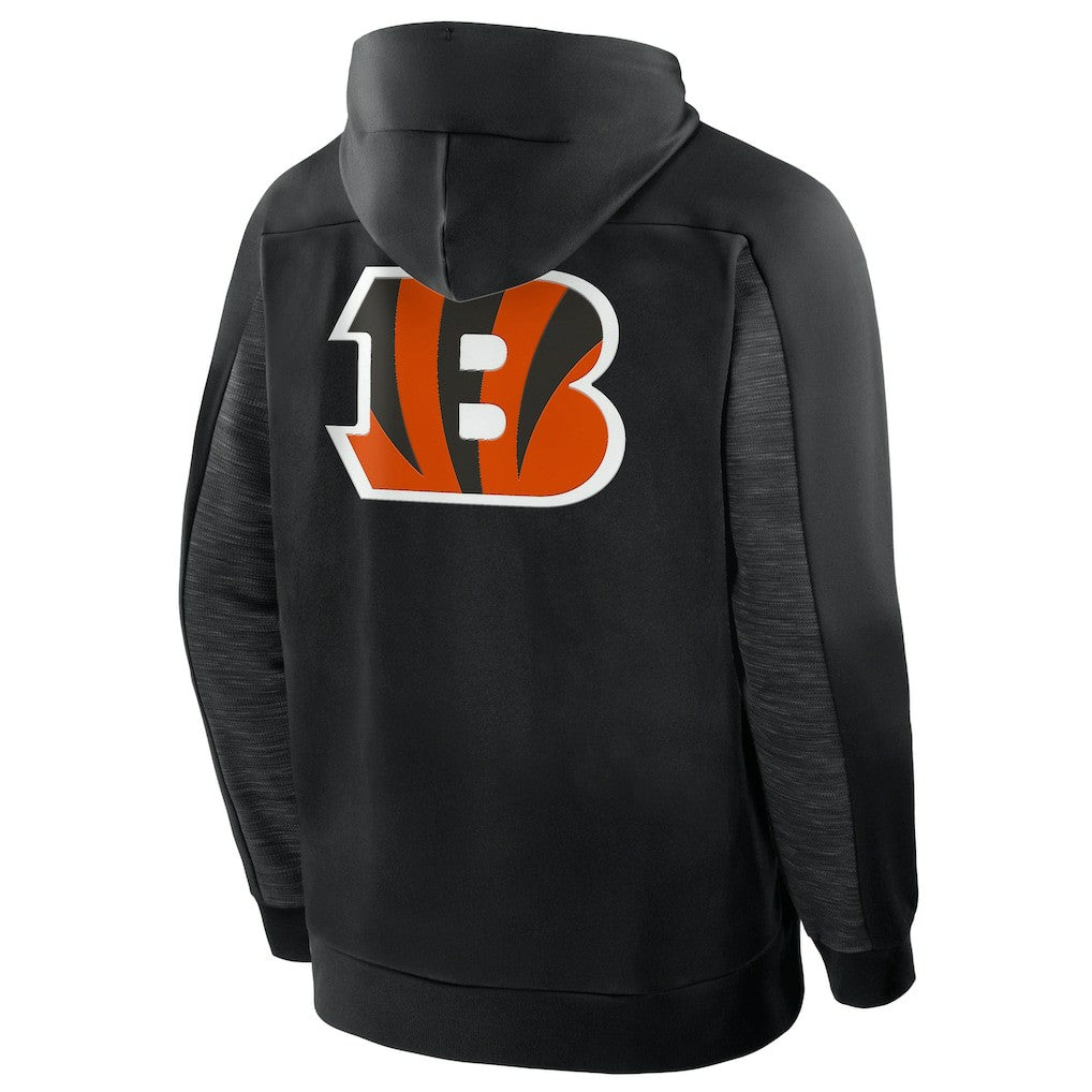 Cincinnati Bengals Checkdown Pass Full-Zip Hoodie - Black outlet