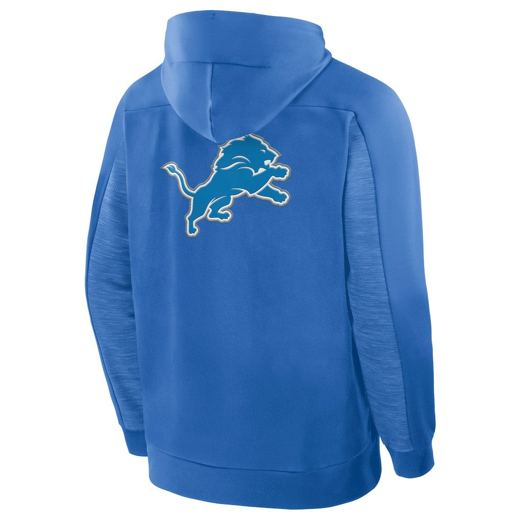 Detroit Lions Checkdown Pass Full-Zip Hoodie - Blue discount