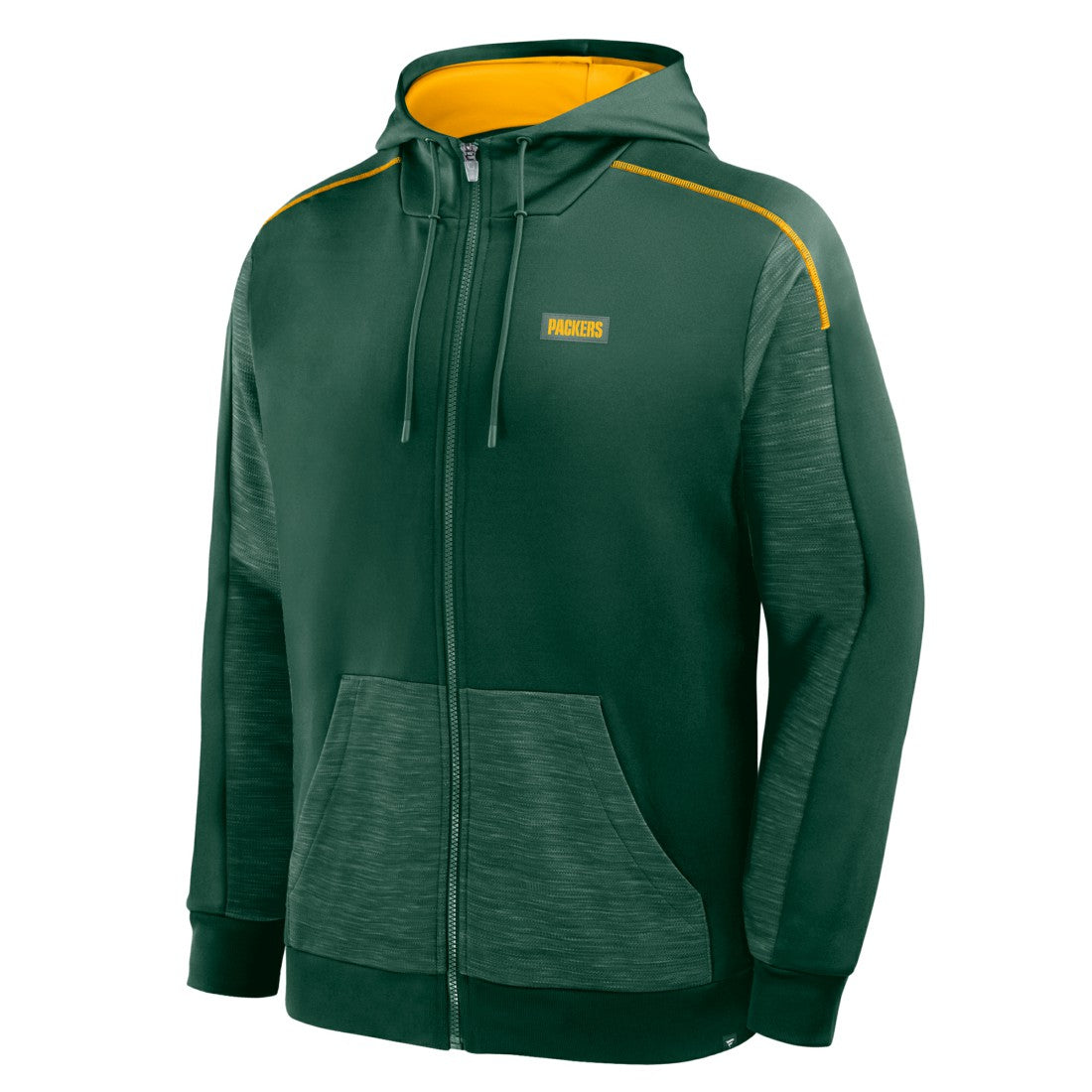 Green Bay Packers Checkdown Pass Full-Zip Hoodie - Green sale