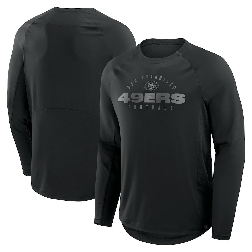 San Francisco 49ers Coverage Scheme Long Sleeve T-Shirt - Black online