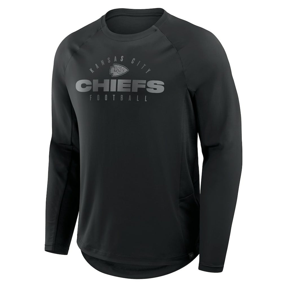 Kansas City Chiefs Coverage Scheme Long Sleeve T-Shirt - Black outlet