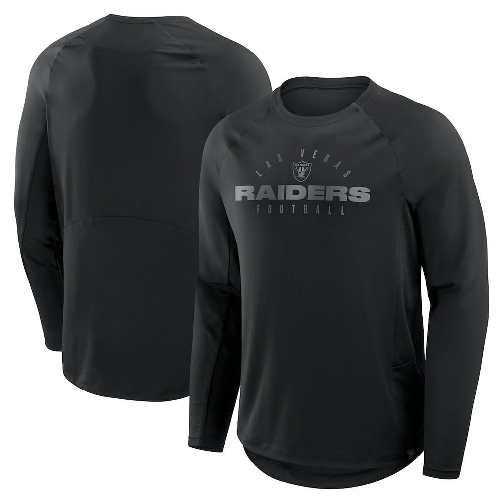 Las Vegas Raiders Coverage Scheme Long Sleeve T-Shirt - Black for sale