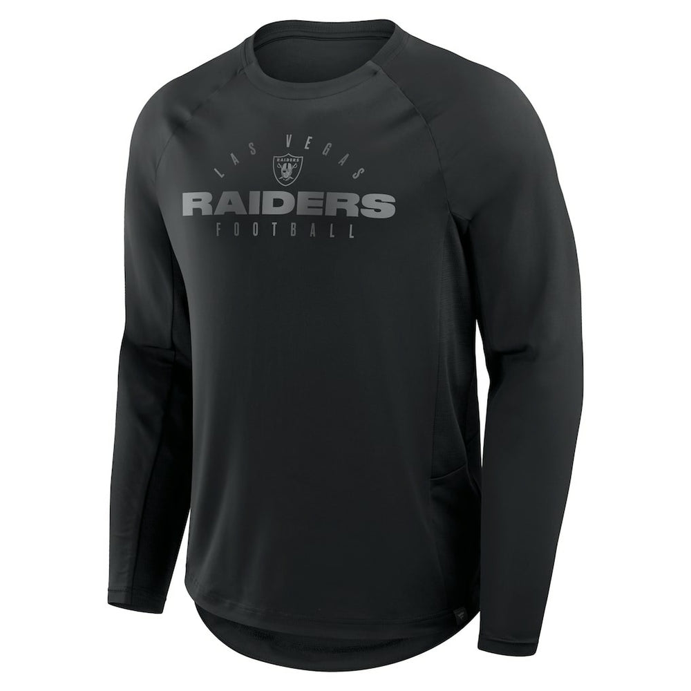 Las Vegas Raiders Coverage Scheme Long Sleeve T-Shirt - Black for sale