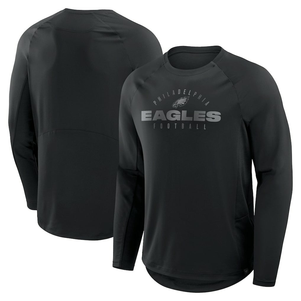 Philadelphia Eagles Coverage Scheme Long Sleeve T-Shirt - Black discount