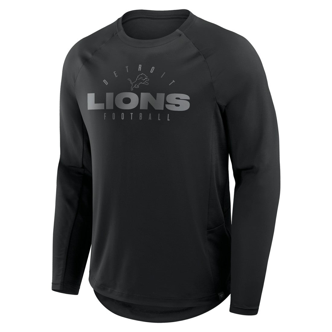 Detroit Lions Coverage Scheme Long Sleeve T-Shirt - Black sale