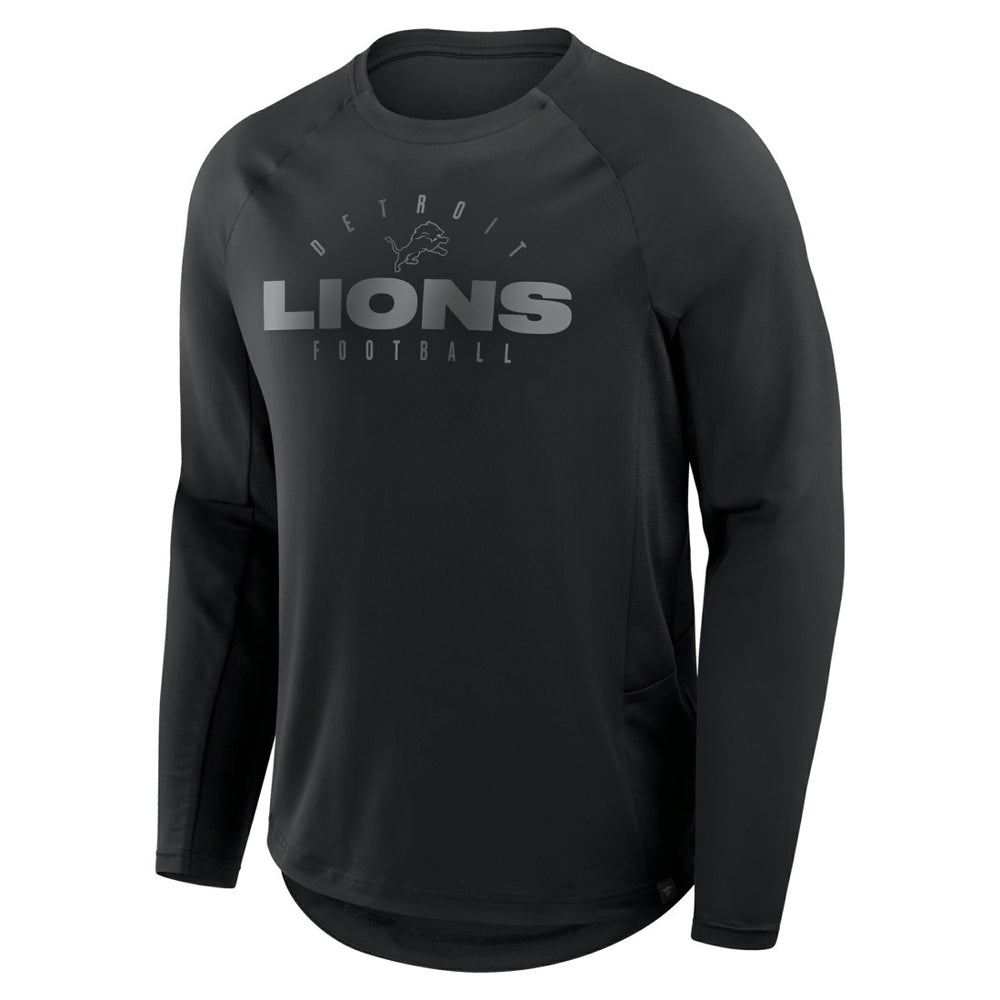 Detroit Lions Coverage Scheme Long Sleeve T-Shirt - Black sale