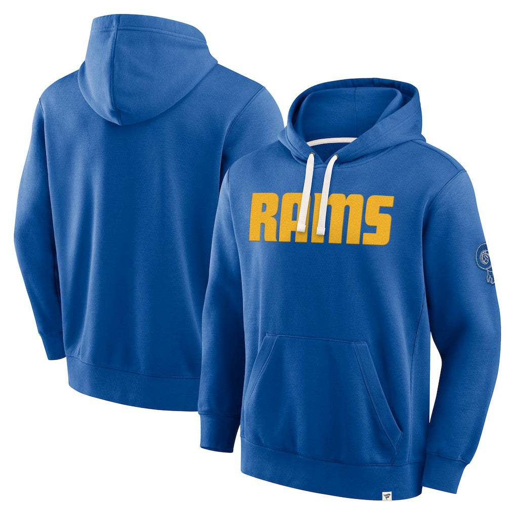 Los Angeles Rams New Horizons Heritage Pullover Hoodie - Royal for sale