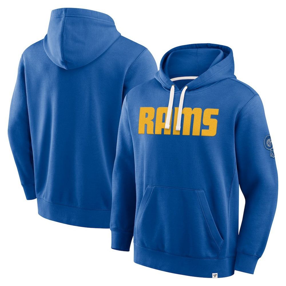 Los Angeles Rams New Horizons Heritage Pullover Hoodie - Royal for sale