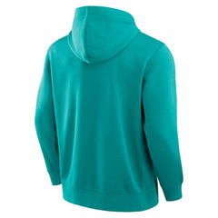 Miami Dolphins New Horizons Heritage Pullover Hoodie - Aqua online