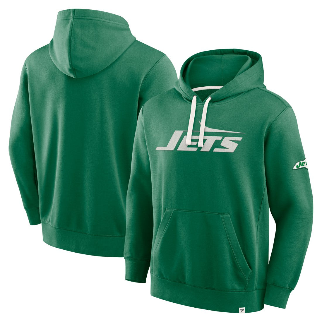 New York Jets New Horizons Heritage Pullover Hoodie - Kelly Green on sale