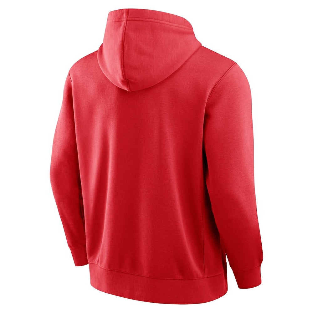San Francisco 49ers New Horizons Heritage Pullover Hoodie - Scarlet discount