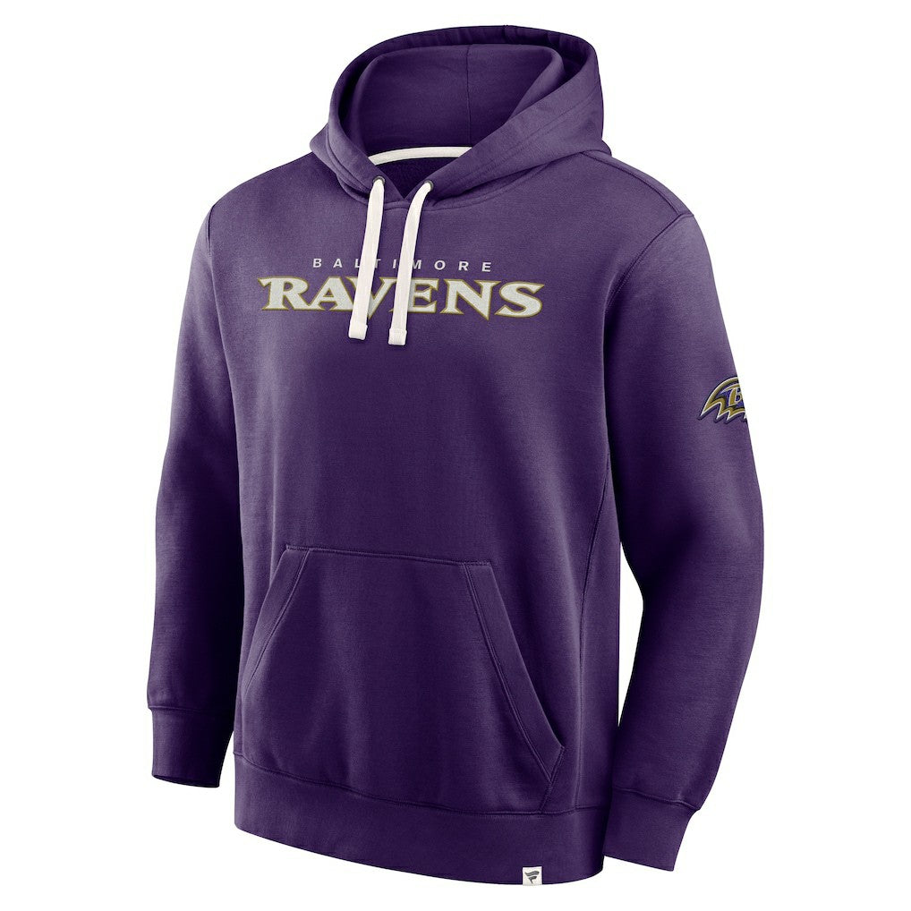 Baltimore Ravens New Horizons Heritage Pullover Hoodie - Purple sale