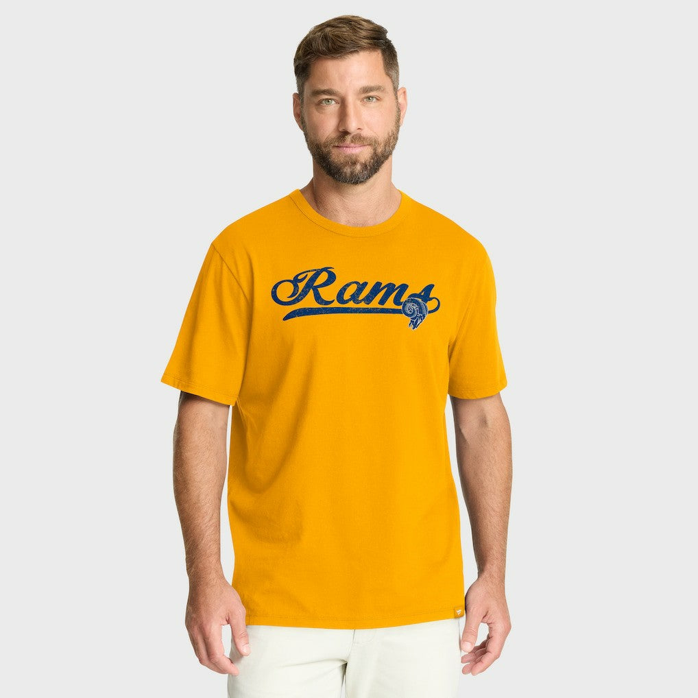 Los Angeles Rams Fluid Motion Legacy T-Shirt - Gold sale