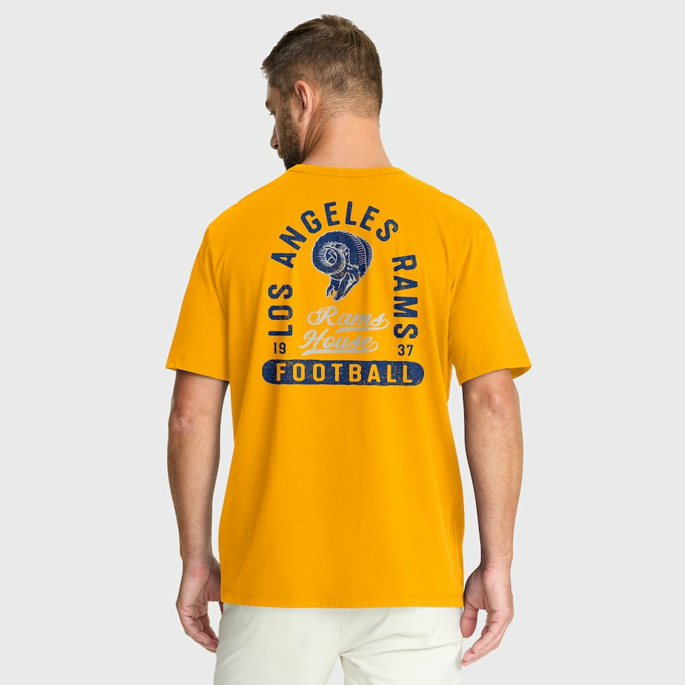Los Angeles Rams Fluid Motion Legacy T-Shirt - Gold sale