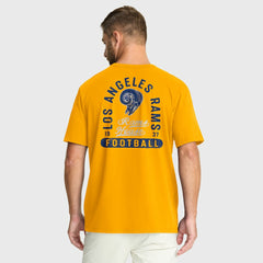 Los Angeles Rams Fluid Motion Legacy T-Shirt - Gold sale