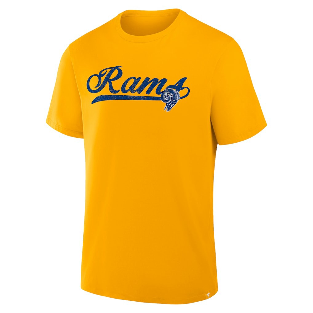 Los Angeles Rams Fluid Motion Legacy T-Shirt - Gold sale