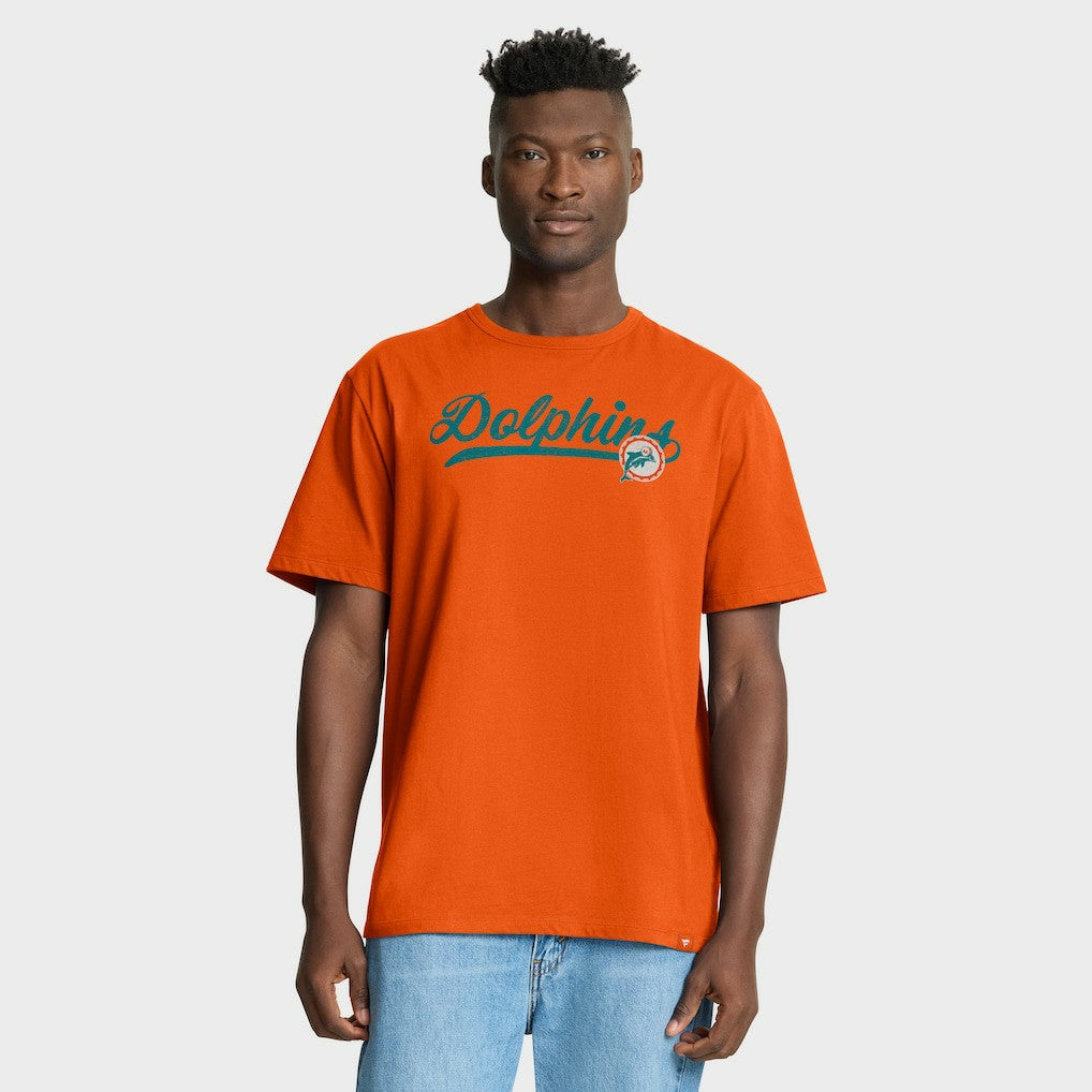 Miami Dolphins Fluid Motion Legacy T-Shirt - Orange discount