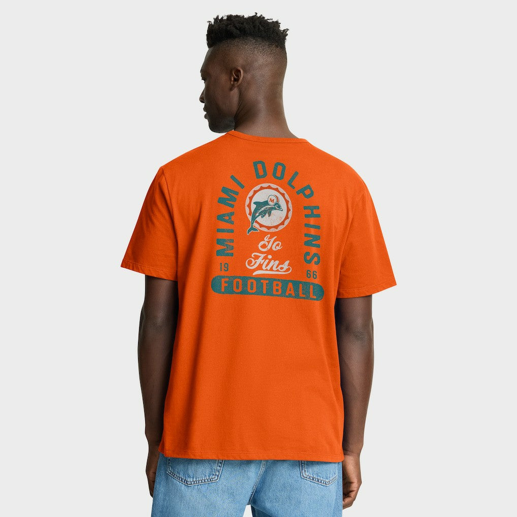 Miami Dolphins Fluid Motion Legacy T-Shirt - Orange discount