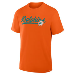 Miami Dolphins Fluid Motion Legacy T-Shirt - Orange discount