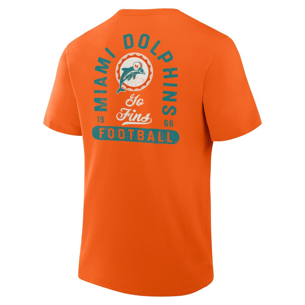Miami Dolphins Fluid Motion Legacy T-Shirt - Orange discount