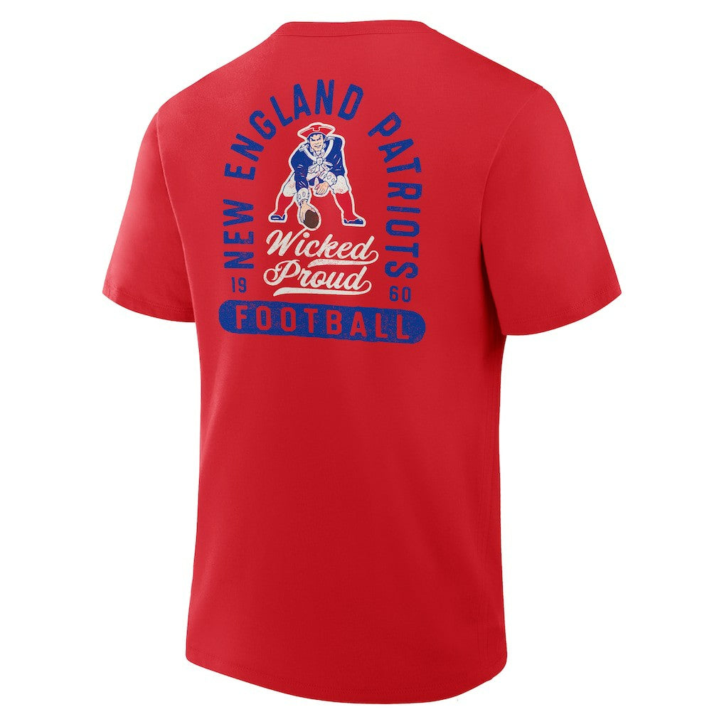 New England Patriots Fluid Motion Legacy T-Shirt - Red cheap