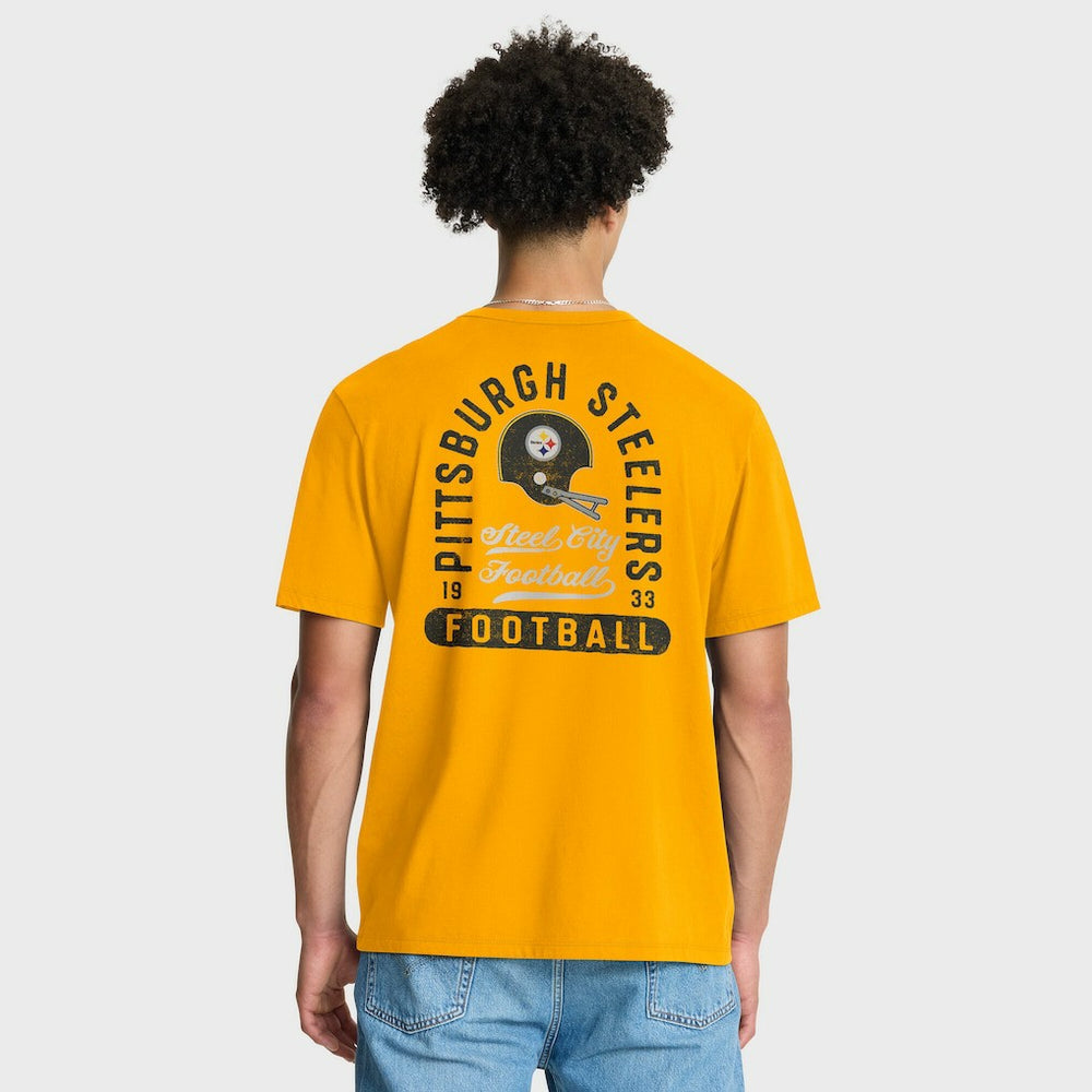 Pittsburgh Steelers Fluid Motion Legacy T-Shirt - Gold on sale