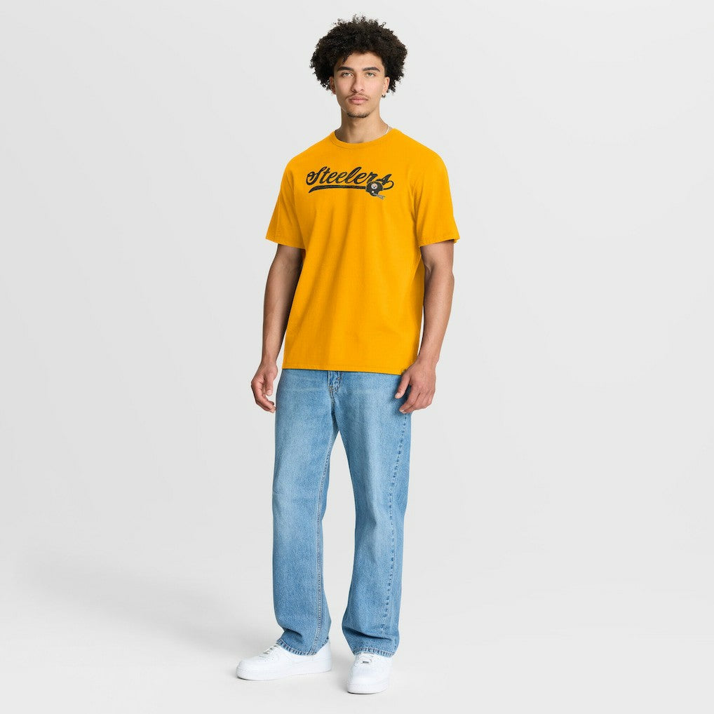 Pittsburgh Steelers Fluid Motion Legacy T-Shirt - Gold on sale