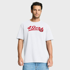 San Francisco 49ers Fluid Motion Legacy T-Shirt - White on sale